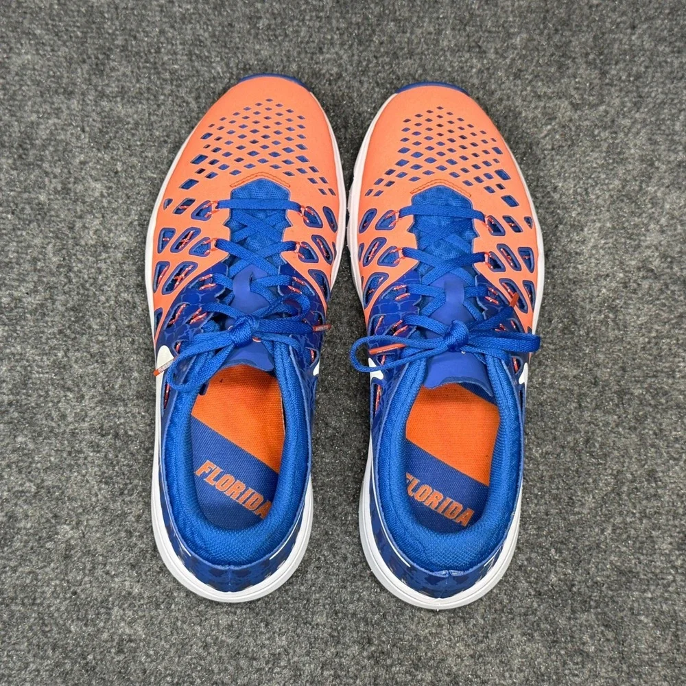 Nike Train Speed 4 AMP Florida Gators Running Shoes Men's 10.5 Blue Orange Run‎